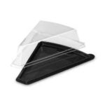 Boîte à tarte triangle (fond noir) x 25
