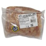 GULNUR FILET DE POULET CUBES EN BLOC 1KG X 10
