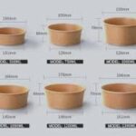 saladier kraft par 50 pcs
