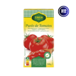ZAKIA PUREE DE TOMATE 500 X 12