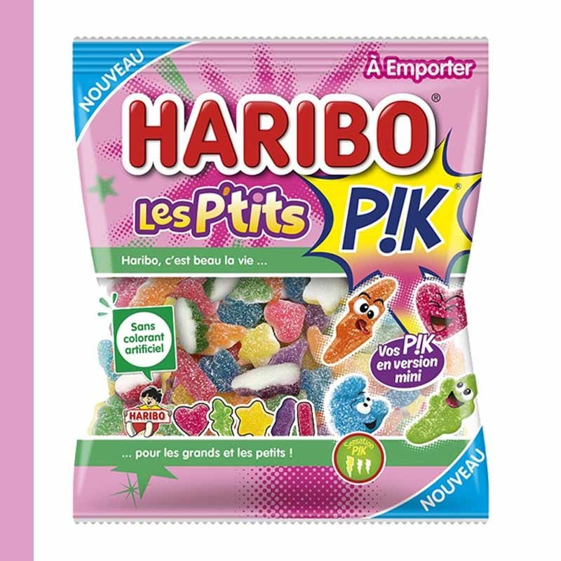 les-p-tits-pik-haribo-30-sachets-de-100gr.jpg HARIBO Les P'tits Pik 30 g – Image 1